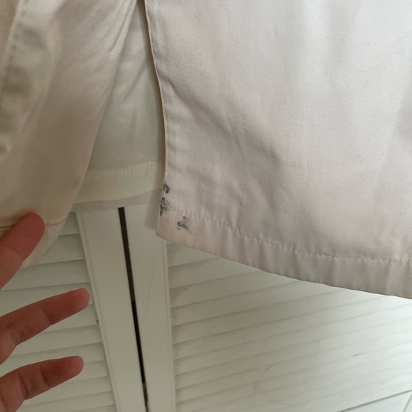 Vintage Women’s London Fog Cream Trench Coat size 12 - Picture 9 of 10